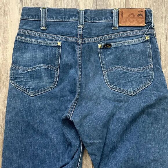 Vintage 50s 60s Lee Riders Sanforized Selvedge Denim Jeans Size 32X30 - Picture 2 of 7